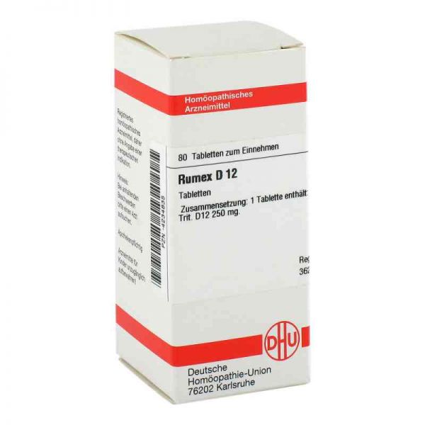 Rumex D 12 Tabletten (80 stk)