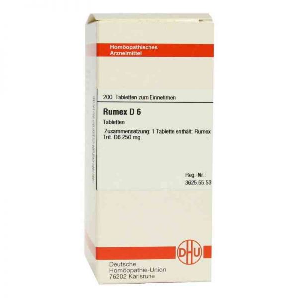 Rumex D 6 Tabletten (200 stk)