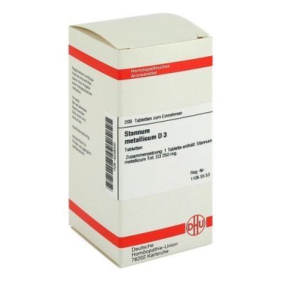 Stannum Met. D 3 Tabletten (200 stk)