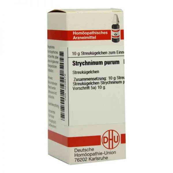 Strychninum Purum D 10 Globuli (10 g)