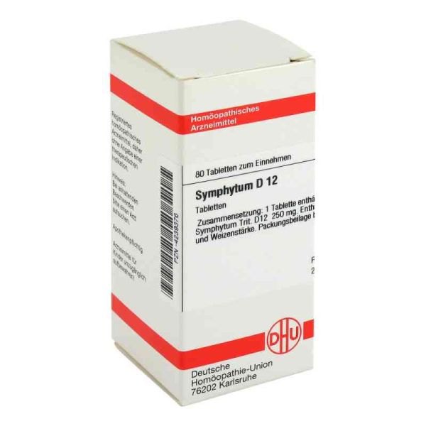 Symphytum D 12 Tabletten (80 stk)