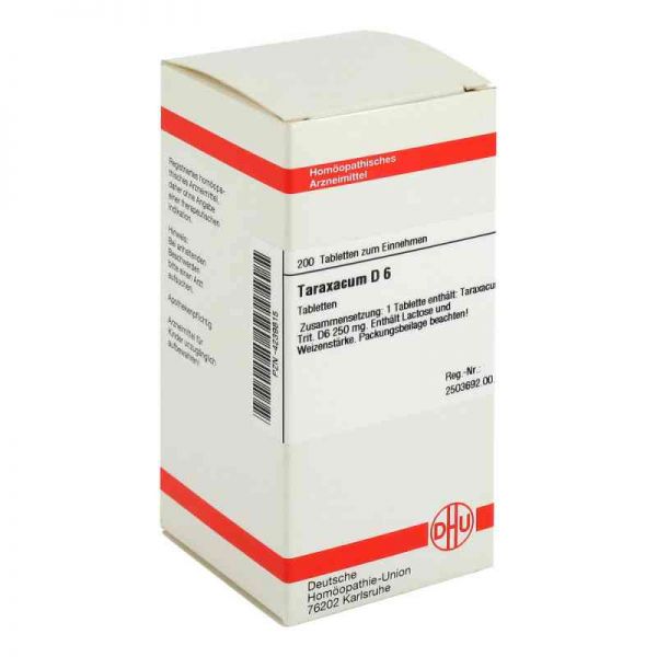 Taraxacum D 6 Tabletten (200 stk)