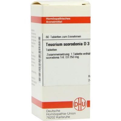 Teucrium Scorod. D 3 Tabletten (80 stk)