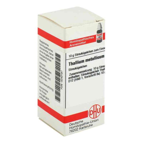 Thallium Met. D 12 Globuli (10 g)