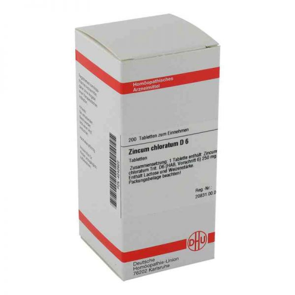 Zincum Chloratum D 6 Tabletten (200 stk)