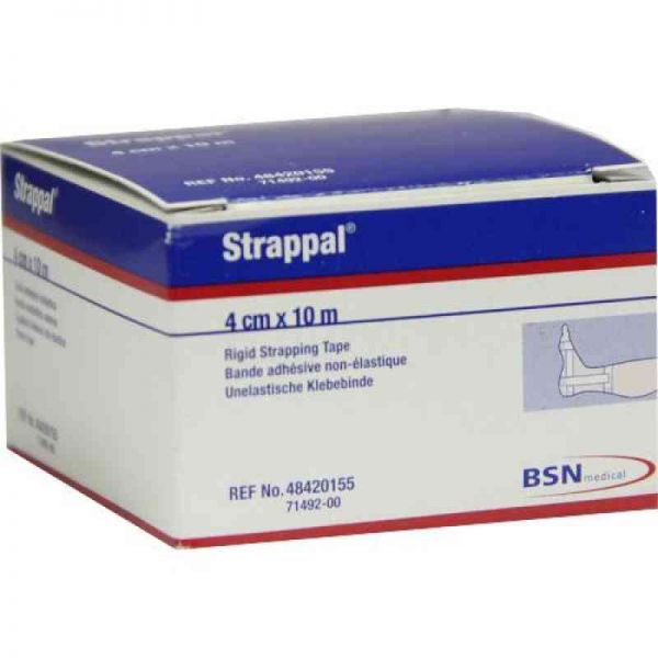 Strappal Tapeverband 10 m x 4 cm (1 stk)