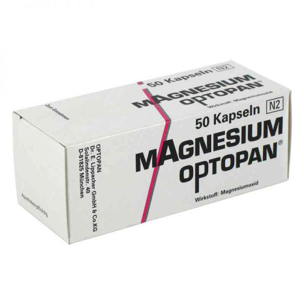 Magnesium Optopan Kapseln (50 stk)