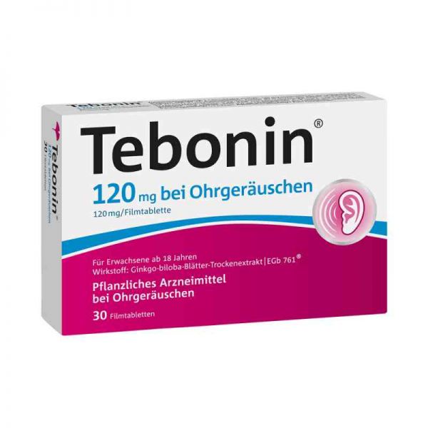 Tebonin 120mg bei Ohrgeräuschen (30 stk)