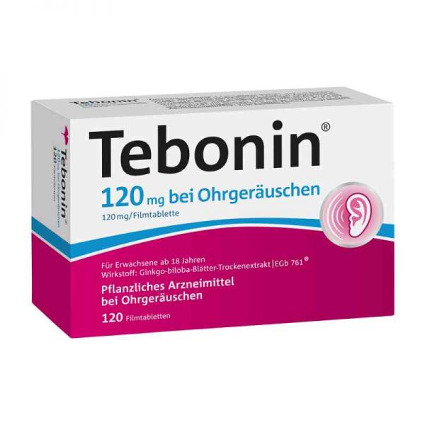 Tebonin 120mg bei Ohrgeräuschen (120 stk)