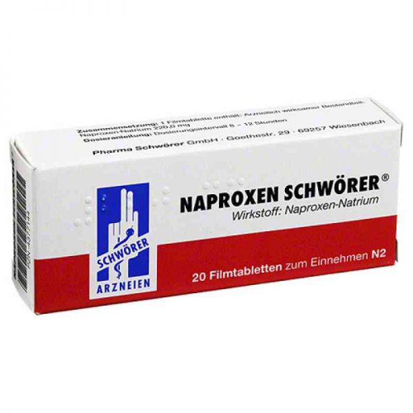 Naproxen Schwörer (20 stk)