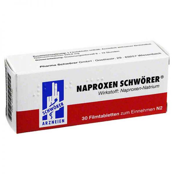 Naproxen Schwörer (30 stk)