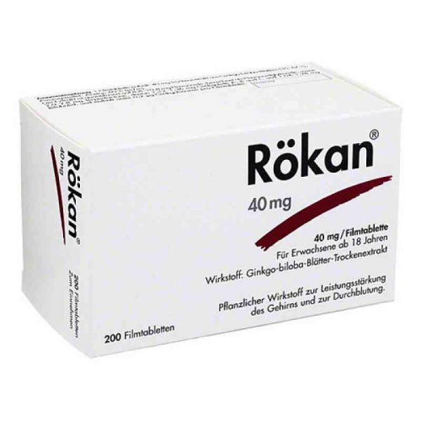 Rökan 40mg (200 stk)