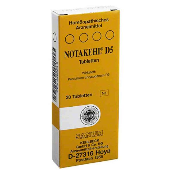 Notakehl D 5 Tabletten (20 stk)