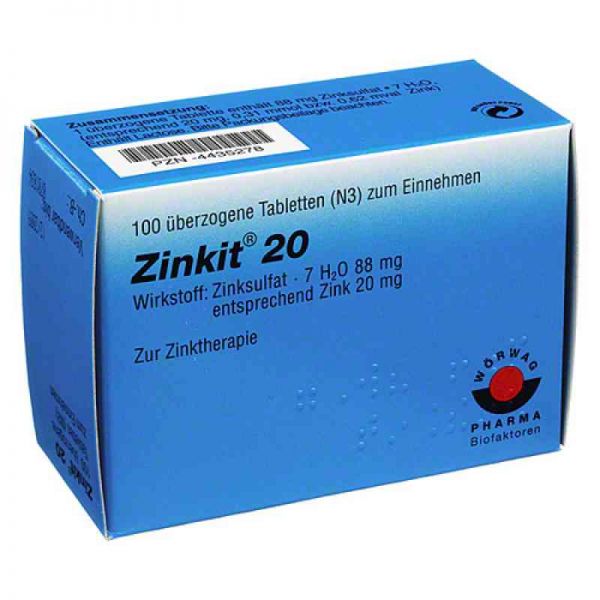 Zinkit 20 (100 stk)