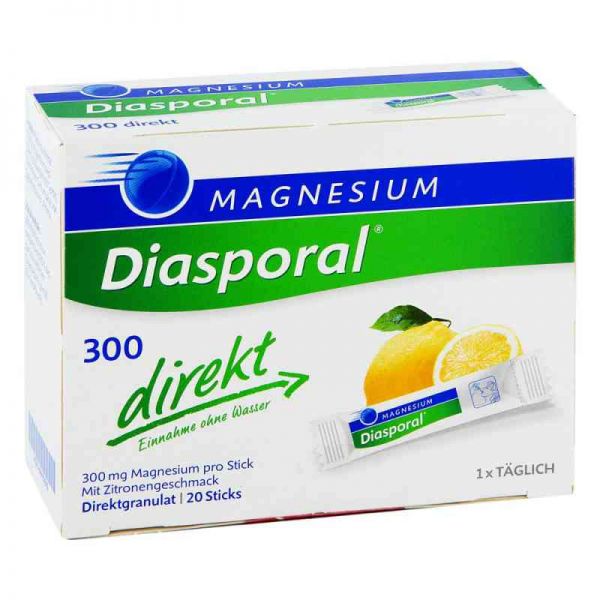 Magnesium Diasporal 300 direkt Granulat (20 stk)