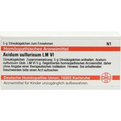 Lm Acidum Sulfuricum Vi Globuli (5 g)