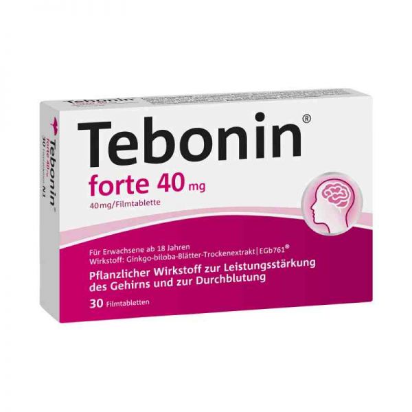 Tebonin forte 40mg (30 stk)