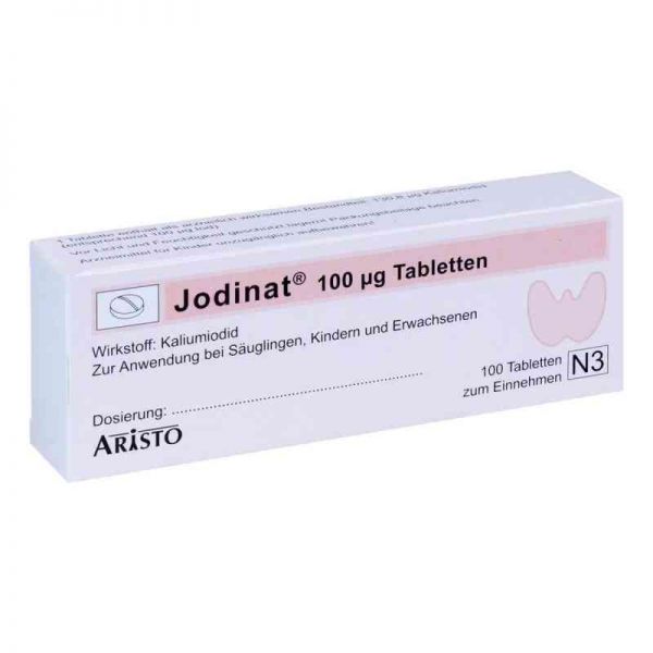 Jodinat 100μg (100 stk)