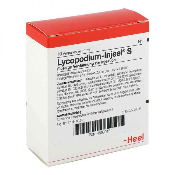 Lycopodium Injeel S Ampullen (10 stk)