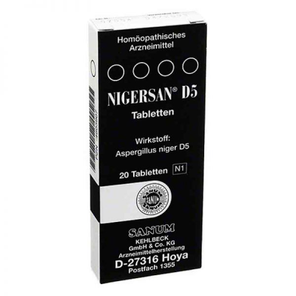 Nigersan D 5 Tabletten (20 stk)