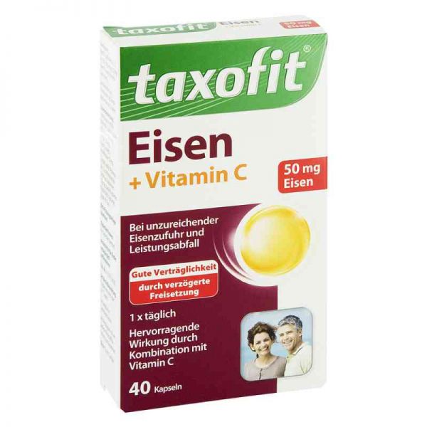 Taxofit Eisen+Vitamin C (40 stk)