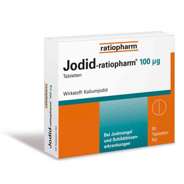 Jodid-ratiopharm 100μg (50 stk)