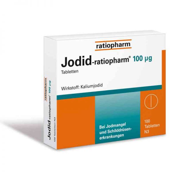 Jodid-ratiopharm 100μg (100 stk)