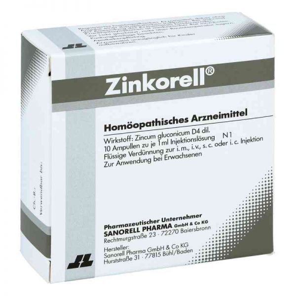 Zinkorell Ampullen (10X1 ml)