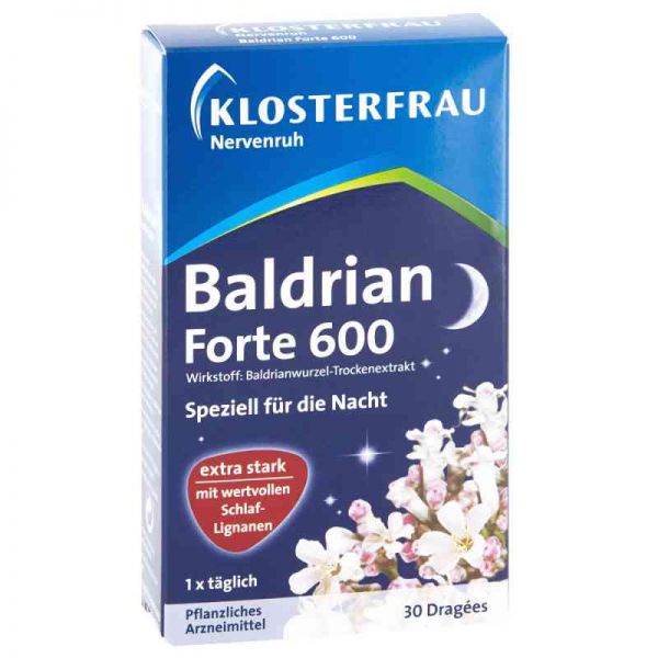 Nervenruh Baldrian Forte 600 (30 stk)