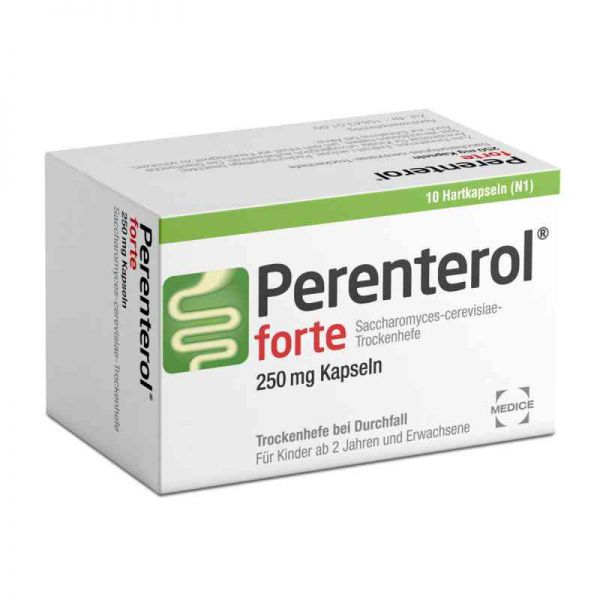 Perenterol forte 250mg (10 stk)