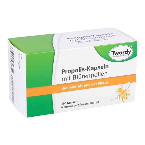 Propolis Kapseln mit Blütenpollen (100 stk)