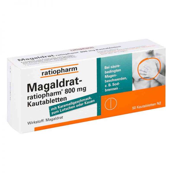 Magaldrat-ratiopharm 800mg (50 stk)