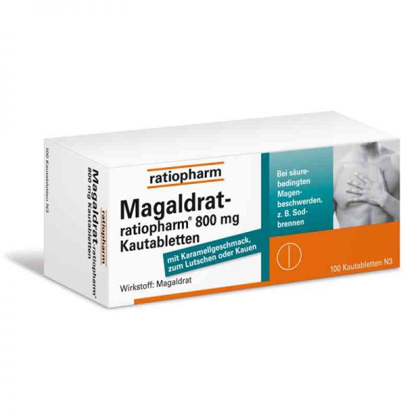 Magaldrat-ratiopharm 800mg (100 stk)