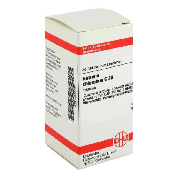 Natrium Chloratum C 30 Tabletten (80 stk)