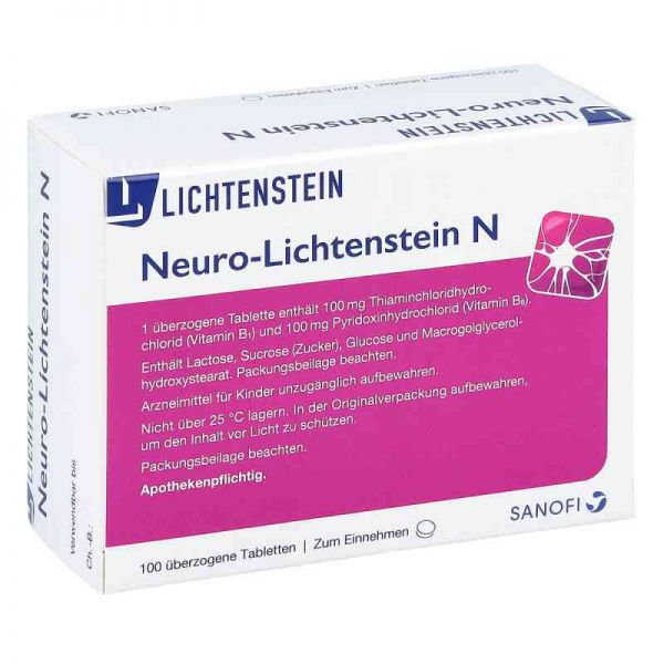 Neuro Lichtenstein N Dragees (100 stk)