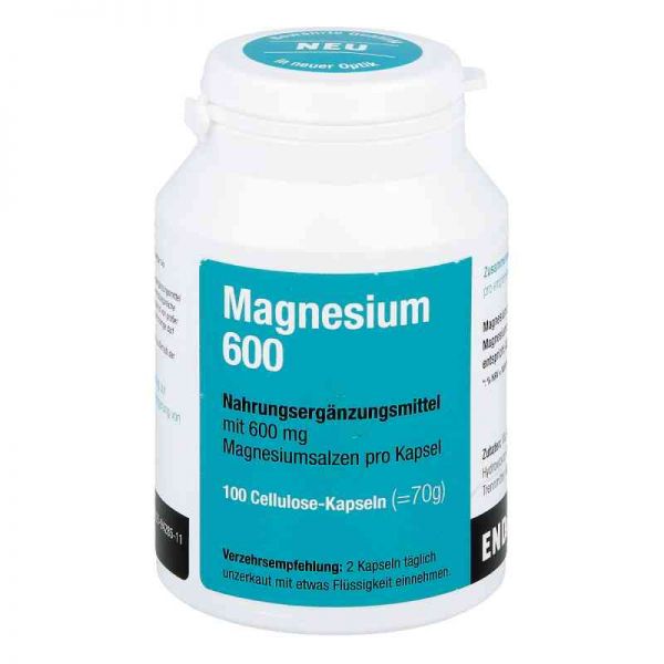 Magnesium 600 Kapseln (100 stk)