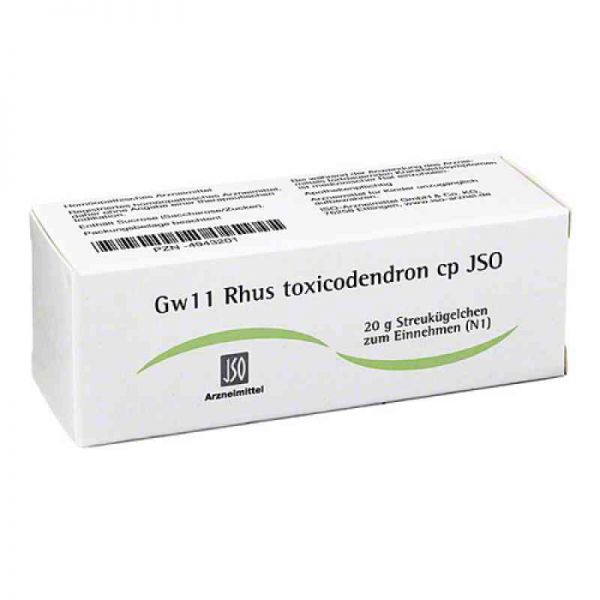 Jso Jkh Gewebemittel Gw 11 Rhus tox.cp Globuli (20 g)