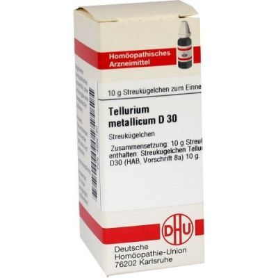 Tellurium Metallicum D 30 Globuli (10 g)