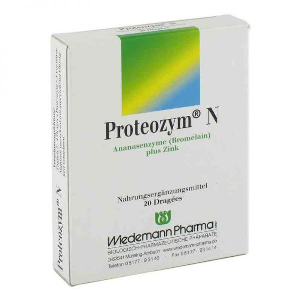 Proteozym N Dragees (20 stk)