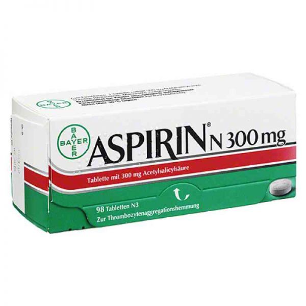 Aspirin N 300mg (98 stk)