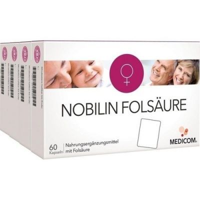 Nobilin Folsäure Kapseln (4X60 stk)