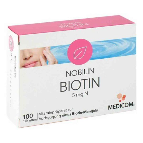 Nobilin Biotin 5 mg N Tabletten (100 stk)