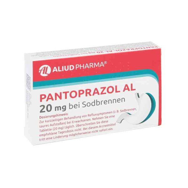 Pantoprazol AL 20mg bei Sodbrennen (7 stk)