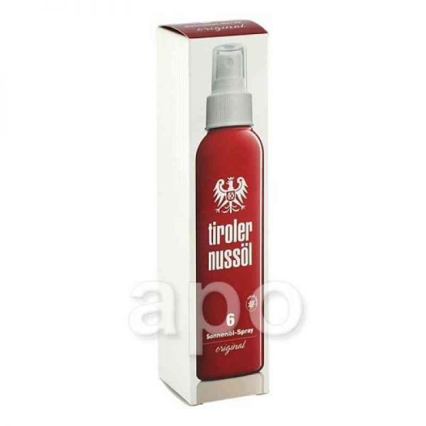 Tiroler Nussöl orig.Sonnenöl Spray was.f.LSF 6 (150 ml)