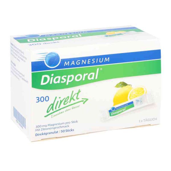 Magnesium Diasporal 300 direkt Granulat (50 stk)