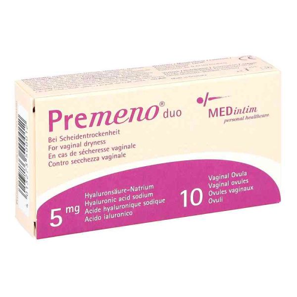 Premeno Duo Vaginalovula (10 stk)