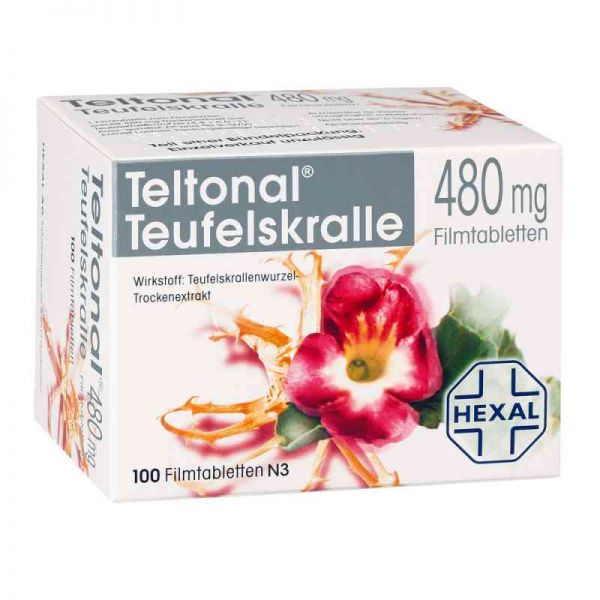 Teltonal Teufelskralle 480mg (100 stk)