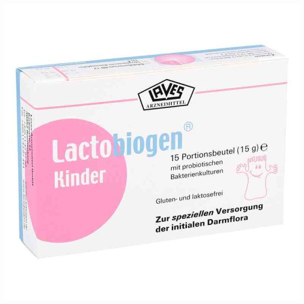 Lactobiogen Kinder Beutel (15 stk)