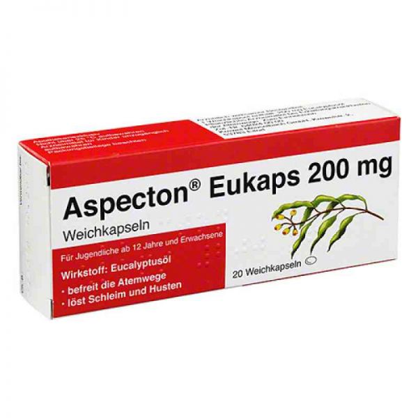 Aspecton Eukaps 200mg (20 stk)