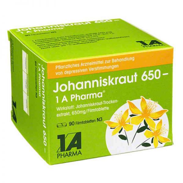 Johanniskraut 650-1A Pharma (90 stk)